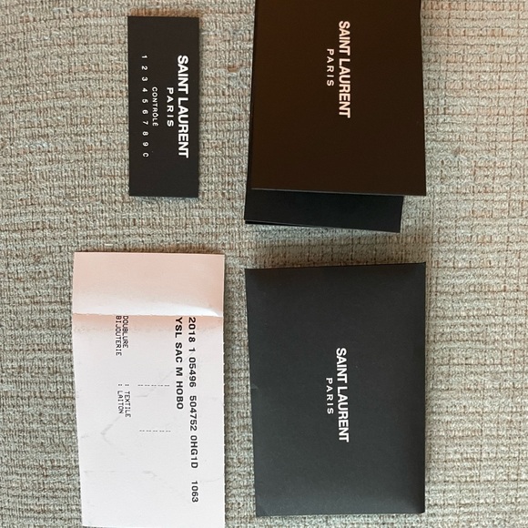 Saint Laurent Leather Tote - Picture 7 of 9